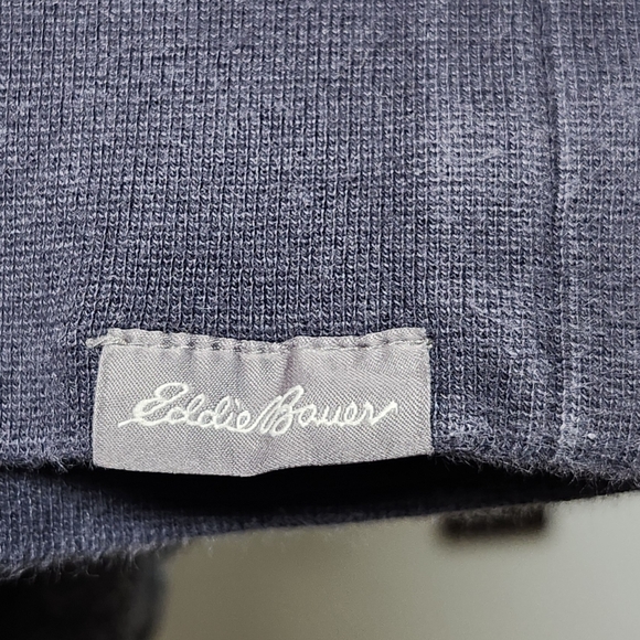 Eddie Bauer Outdoor Heathered Gray Crewneck Men’s Medium - Picture 4 of 6